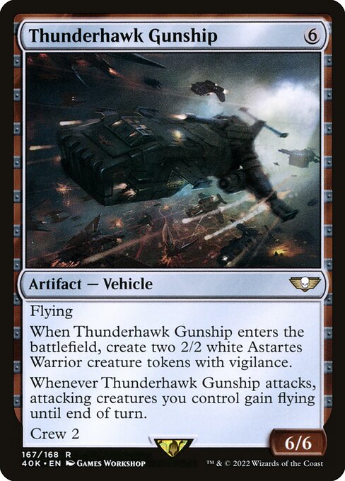 Thunderhawk Gunship (Rare)