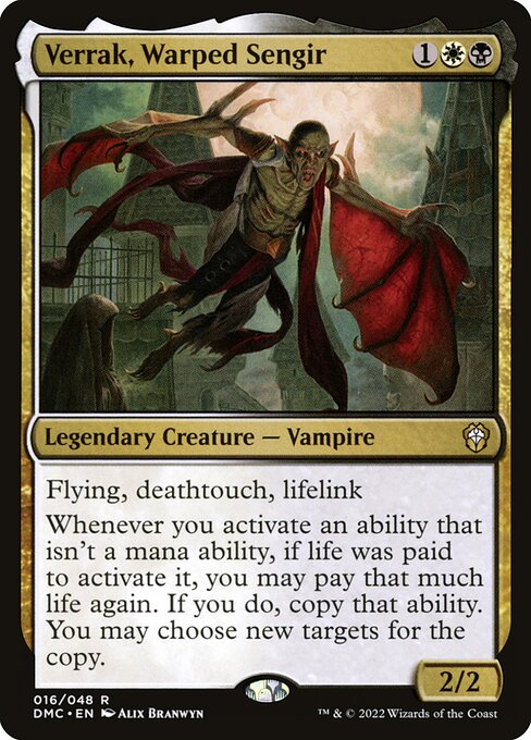 Verrak, Warped Sengir (Rare)