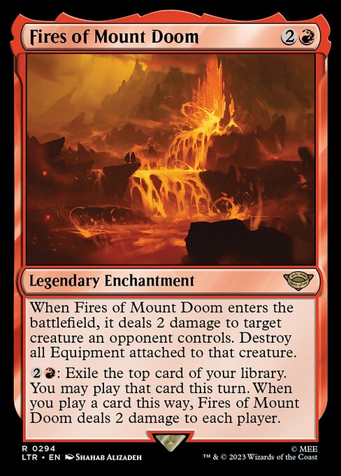 Fires of Mount Doom (Rare)