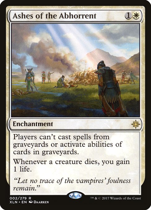 Ashes of the Abhorrent (Rare)