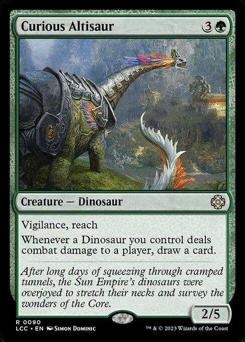 Curious Altisaur (Rare)
