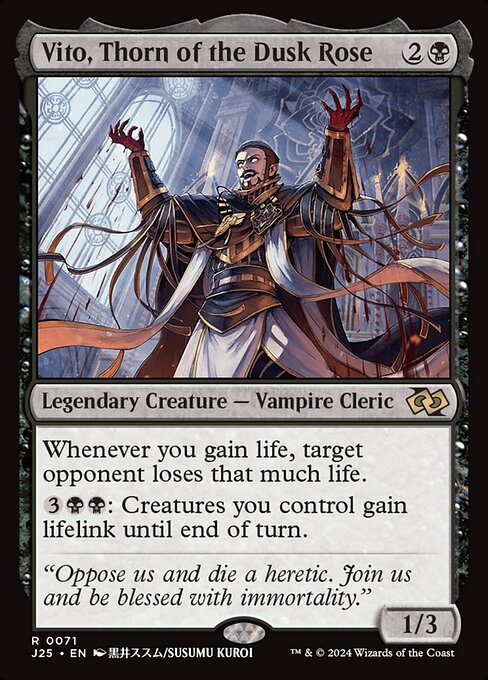 Vito, Thorn of the Dusk Rose (Rare)