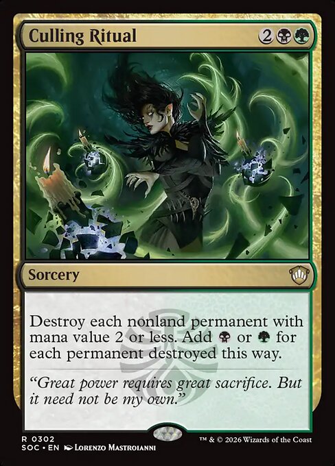 Culling Ritual (Rare)