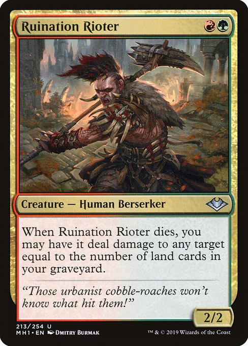 Ruination Rioter (Uncommon)