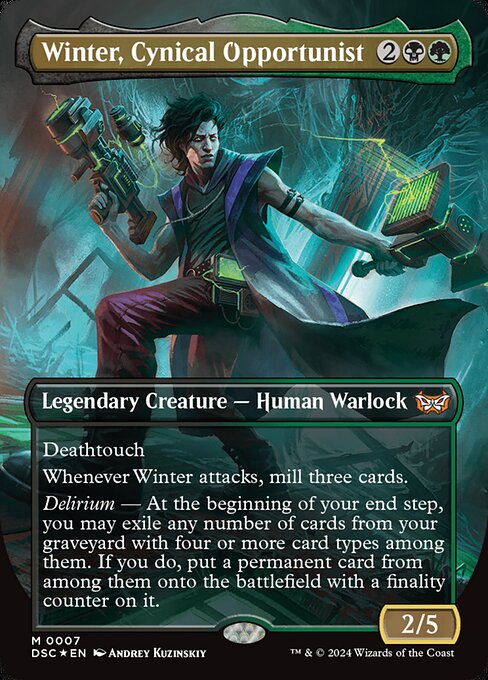 Winter, Cynical Opportunist (Mythic)