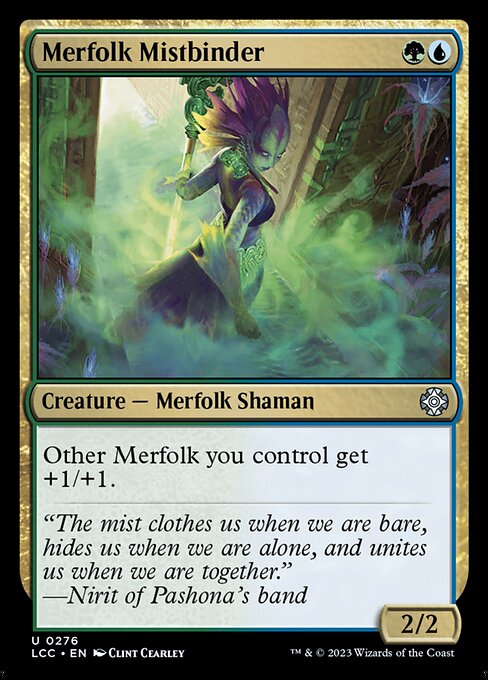 Merfolk Mistbinder (Uncommon)