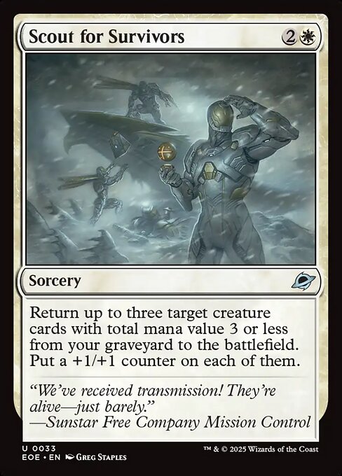 Scout for Survivors (Uncommon)