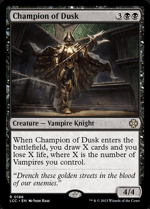 Champion of Dusk (Rare)