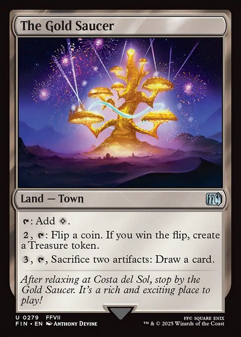 The Gold Saucer (Uncommon)