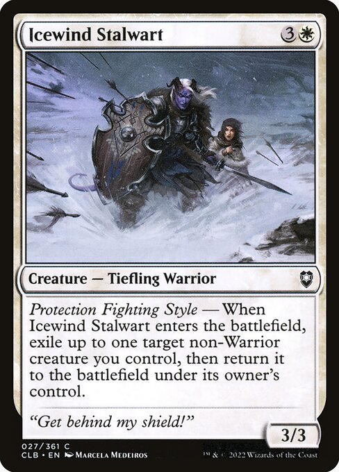 Icewind Stalwart (Common)
