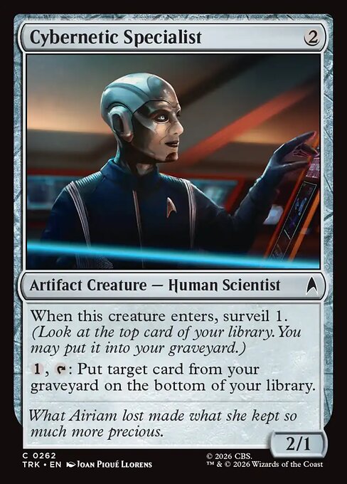 Cybernetic Specialist from Star Trek (Common)