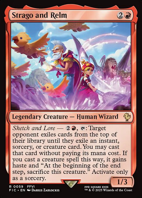 Strago and Relm (Rare)