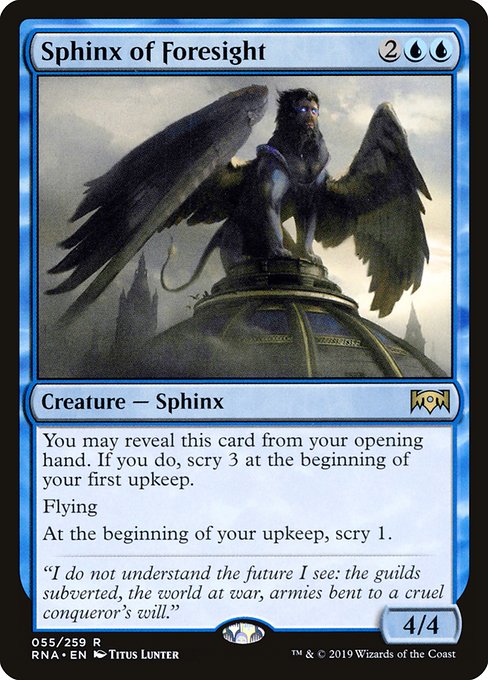 Sphinx of Foresight (Rare)