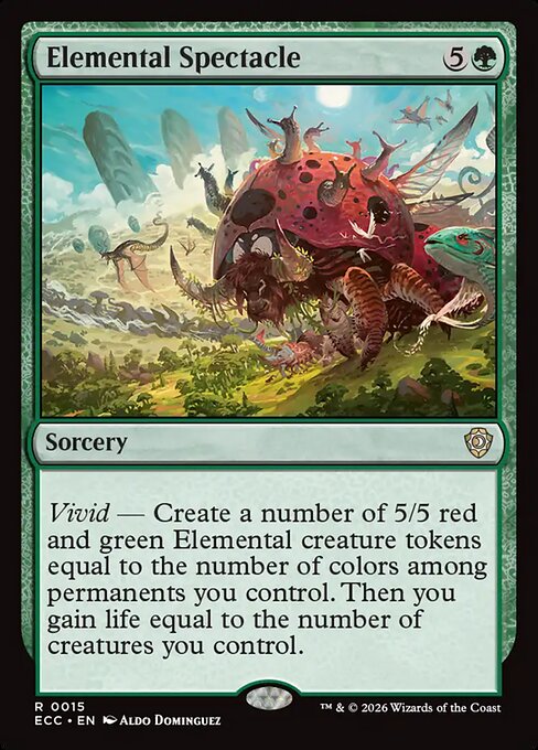 Elemental Spectacle (Rare)