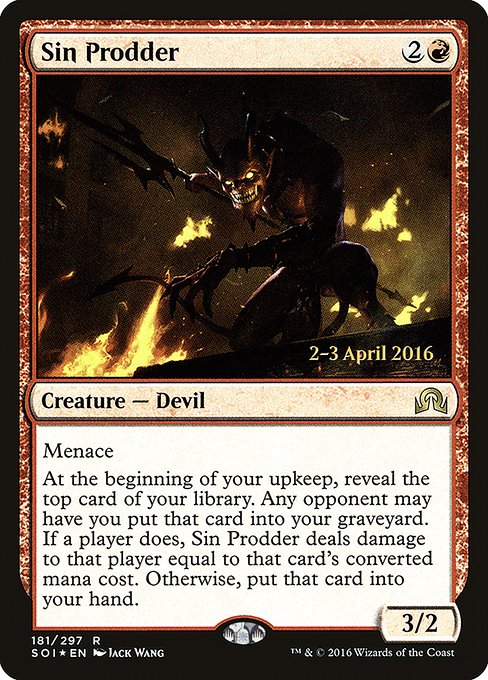 Sin Prodder (Rare)