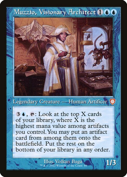 Muzzio, Visionary Architect (Mythic)