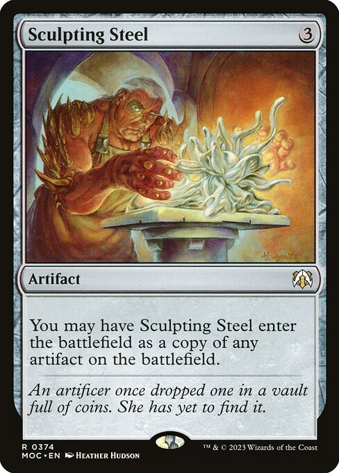 Sculpting Steel (Rare)