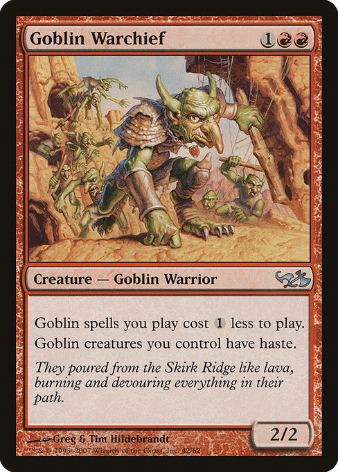 Goblin Warchief (Uncommon)