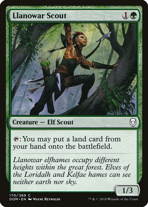 Llanowar Scout (Common)