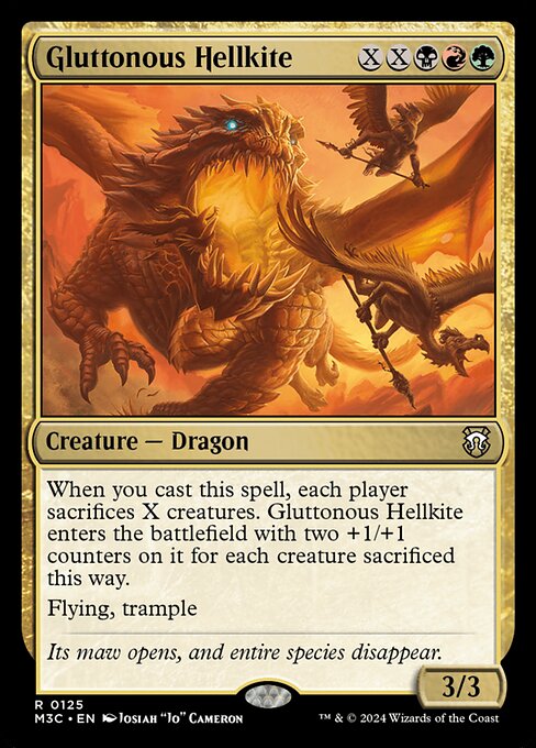 Gluttonous Hellkite (Rare)