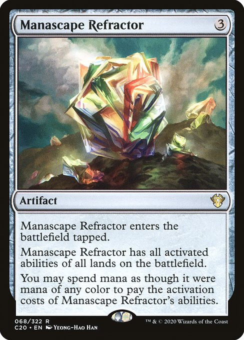 Manascape Refractor (Rare)