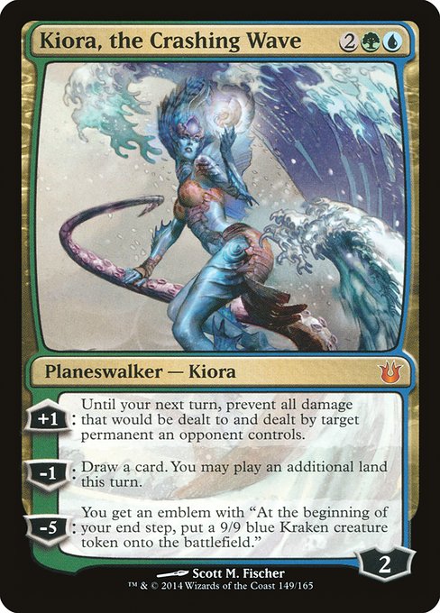 Kiora, the Crashing Wave (Mythic)