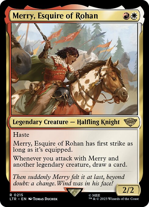 Merry, Esquire of Rohan (Rare)