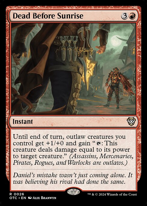 Dead Before Sunrise (Rare)