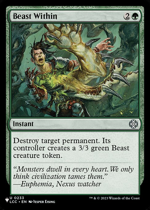 Beast Within (Uncommon)