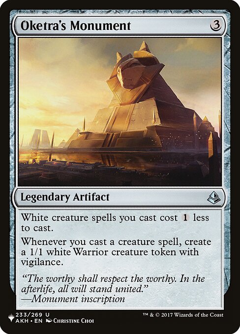 Oketra's Monument (Uncommon)