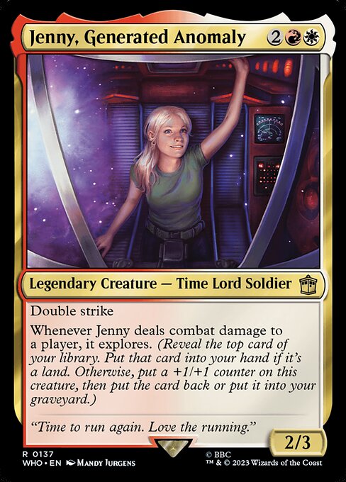 Jenny, Generated Anomaly (Rare)