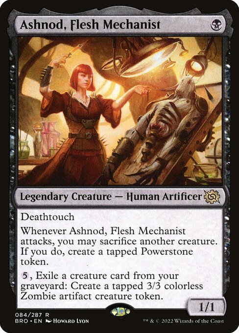 Ashnod, Flesh Mechanist (Rare)