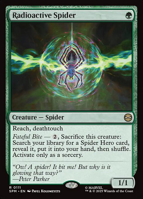 Radioactive Spider (Rare)