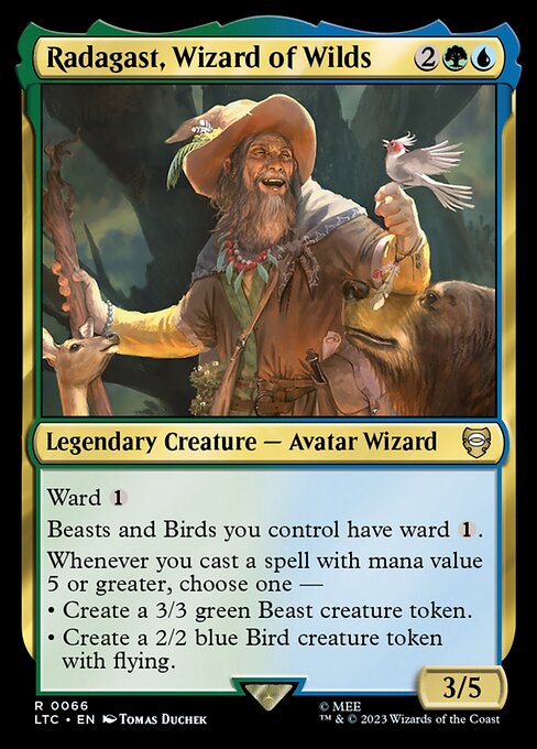 Radagast, Wizard of Wilds (Rare)