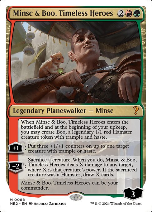 Minsc & Boo, Timeless Heroes (Mythic)