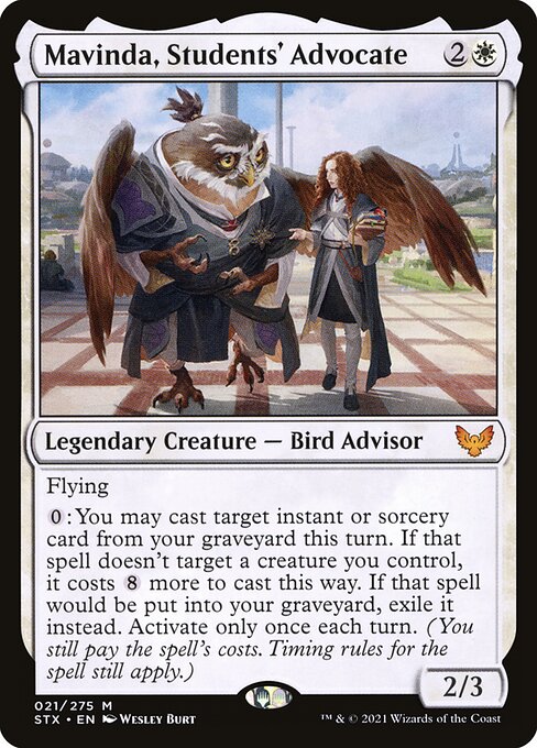 Mavinda, Students' Advocate (Mythic)