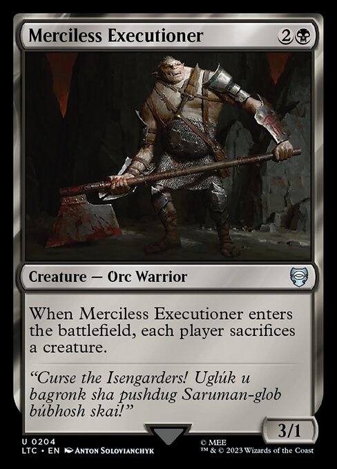 Merciless Executioner (Uncommon)