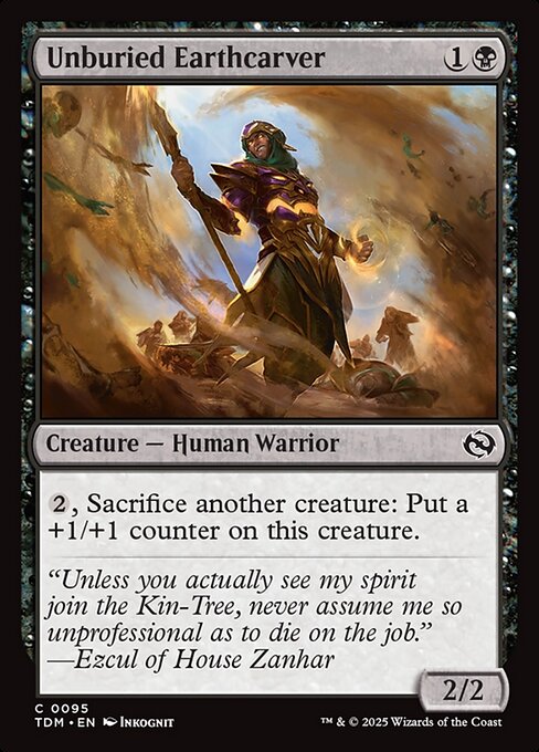 Unburied Earthcarver (Common)