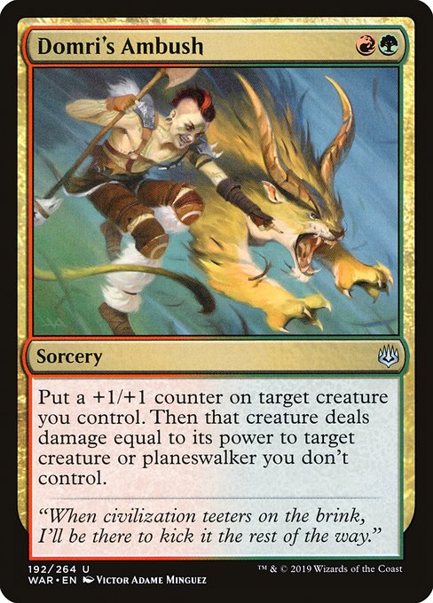 Domri's Ambush (Uncommon)