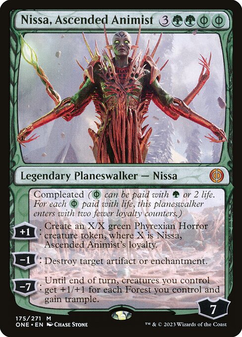 Nissa, Ascended Animist (Mythic)