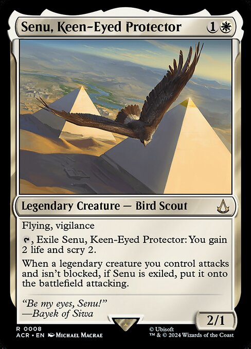 Senu, Keen-Eyed Protector (Rare)