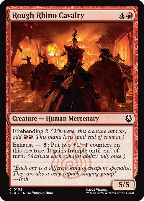 Rough Rhino Cavalry (Common)