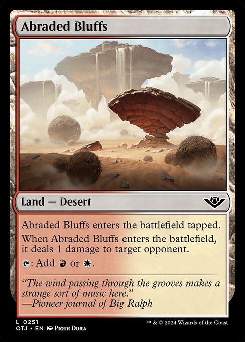Abraded Bluffs (Common)