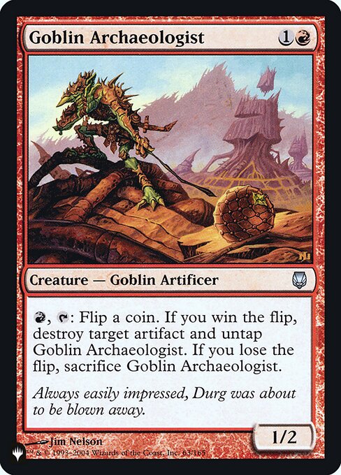 Goblin Archaeologist (Uncommon)