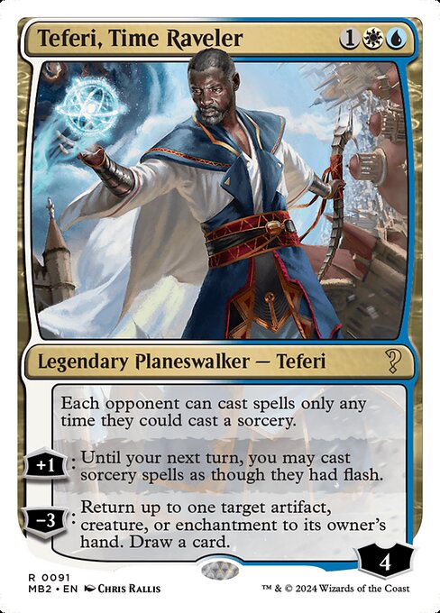 Teferi, Time Raveler (Rare)