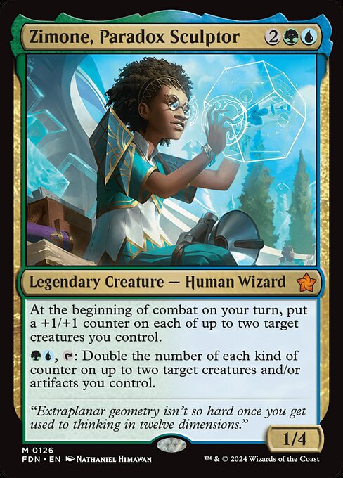 Zimone, Paradox Sculptor (Mythic)