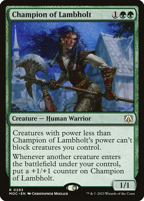 Champion of Lambholt (Rare)