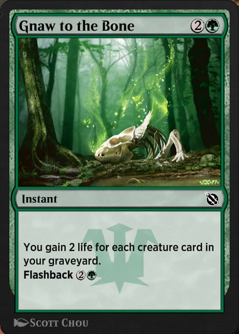Gnaw to the Bone (Common)