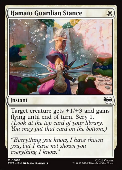 Hamato Guardian Stance (Common)