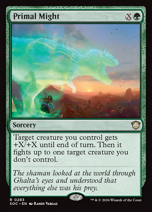 Primal Might (Rare)